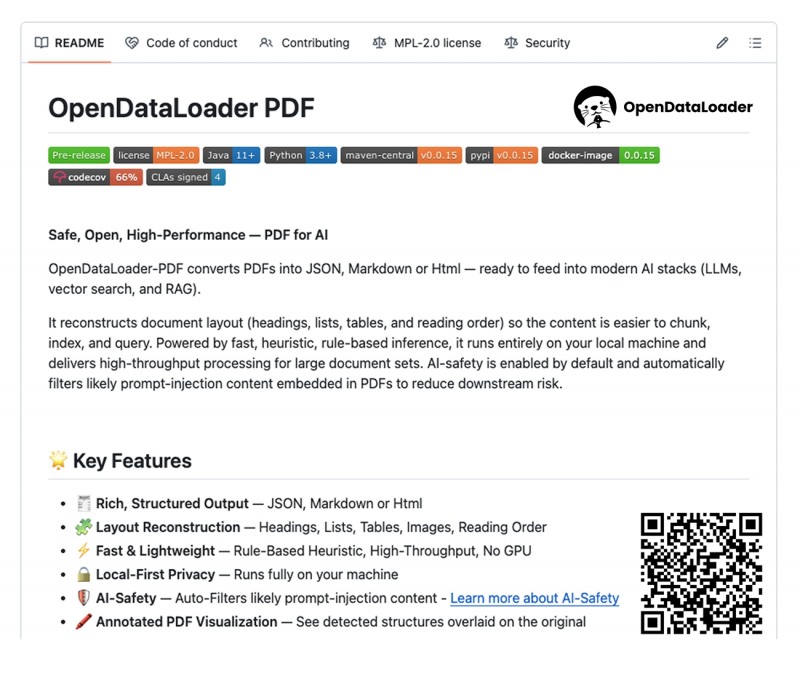 한글과컴퓨터는 인공지능(AI) 학습・활용 과정에서 고질적인 난제로 지적돼 온 PDF 문서 데이터 처리 병목 현상을 해소할 핵심 기술을 글로벌 오픈소스로 전격 공개했다고 17일 밝혔다. / 사진=한컴