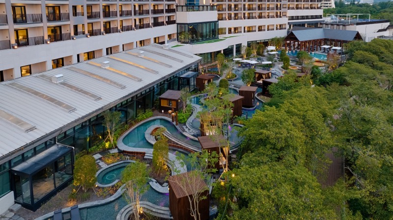 웰니스풀앤스파 실외 모습. /사진제공=소노인터내셔널