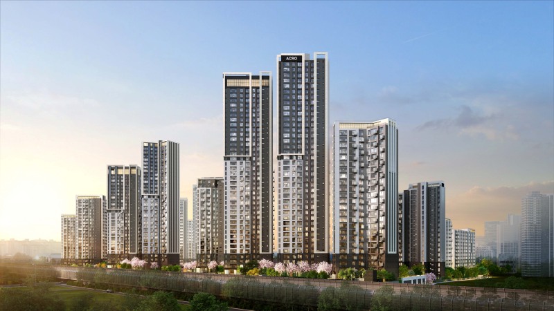 아크로 드 서초 단지 투시도./사진제공=DL이앤씨