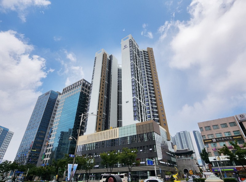 반월당역 반도유보라 전경./사진제공=반도건설