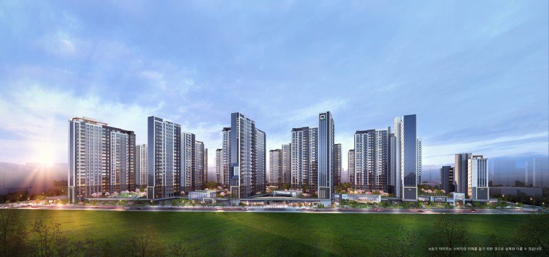 검단 센트레빌 에듀시티 투시도./사진제공=동부건설