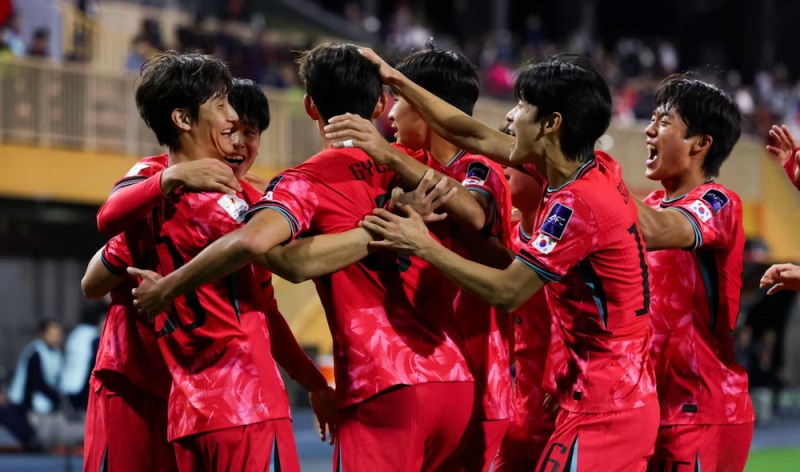 2025 FIFA U-20 월드컵에서 이창원 감독이 이끄는 한국 20세 이하 대표팀. / 사진=FIFA 공식 홈페이지 갈무리