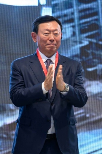 신동빈 롯데그룹 회장, 롯데케미칼 대표이사가 11월 6일 LCI 준공식에 참가했다. 사진=롯데케미칼