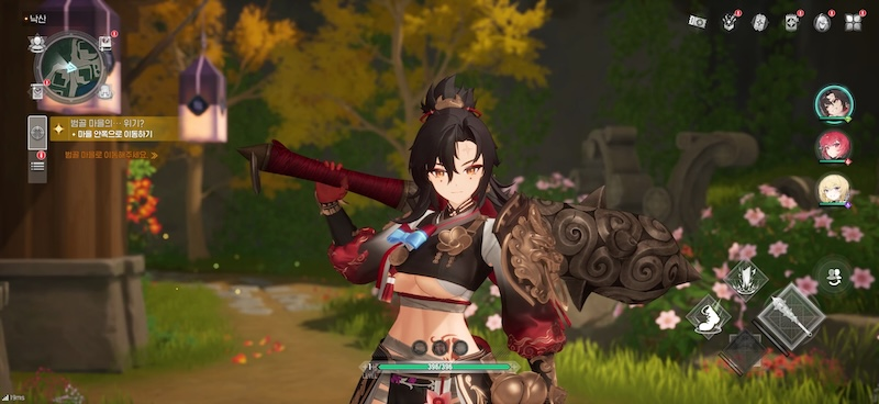 '몬길: 스타다이브' 지스타 시연 빌드에서는 한국의 멋을 담은 신규 지역 ‘수라’와 신규 캐릭터들을 공개한다. / 사진=넷마블