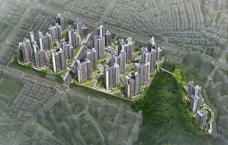 힐스테이트 광명11(가칭) 견본주택 내부 모습./사진제공=현대건설