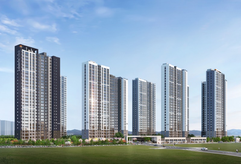 호반써밋 인천검단 3차 투시도./사진제공=호반그룹