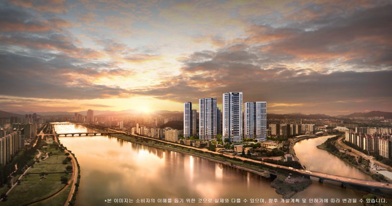 ‘태화강 센트럴 아이파크’ 투시도./사진제공=HDC현대산업개발