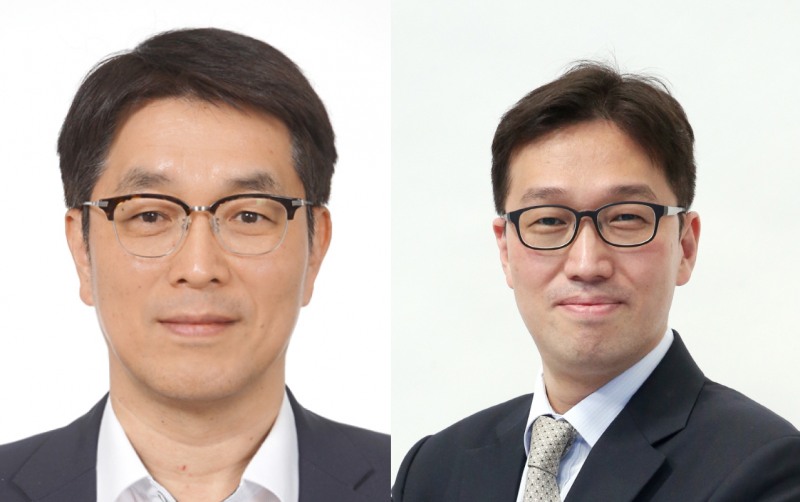 천상영 신한라이프 사장 후보(왼쪽), 강병관 신한EZ손해보험 대표./사진=신한금융지주