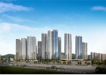 ‘의왕시청역 SK뷰 아이파크’ 투시도./사진제공=SK에코·HDC현산 컨소