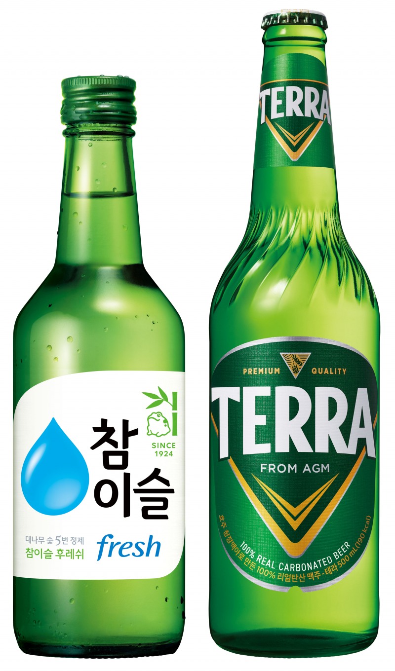 참이슬, 테라 이미지. /사진=하이트진로