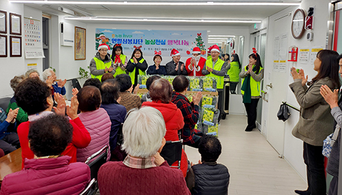 농협중앙회 홍보실 연필心봉사단, ‘농심천심 행복나눔’ 활동 실시