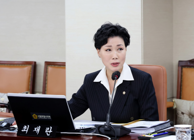 최재란 서울시의원(더불어민주당, 비례)./사진제공=서울시의회