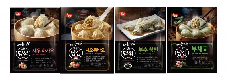 동원F&B 딤섬 4종./사진제공=동원F&B