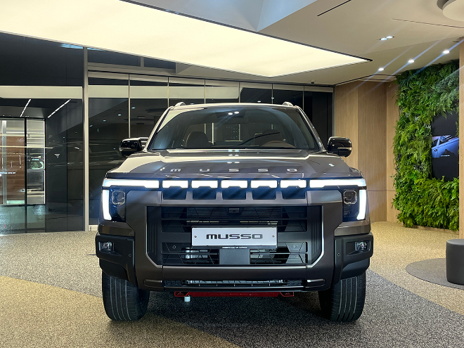 KGM '무쏘' 전면 이미지. / 사진=KGM