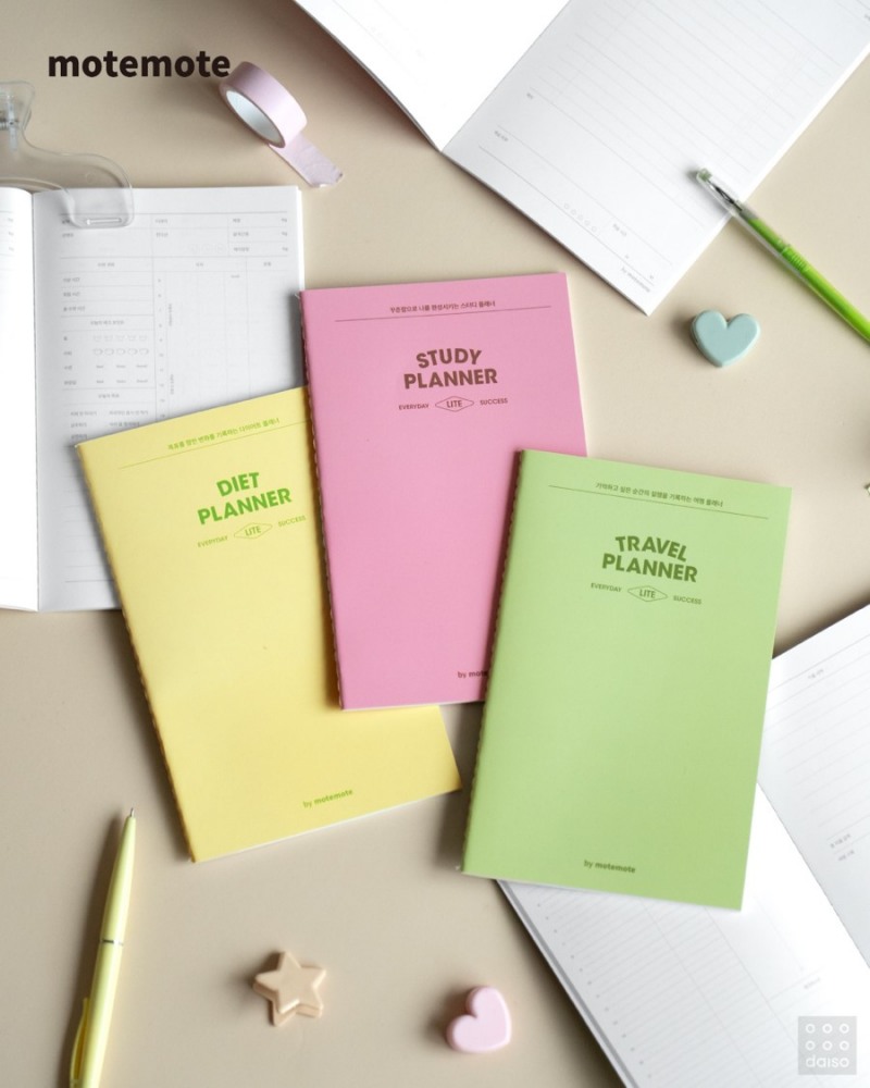 아성다이소가 선보이는 레디코어 상품 '모트모트 플래너'./사진제공=아성다이소