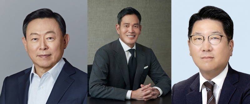신동빈 롯데그룹 회장, 정용진 신세계그룹 회장, 정지선 현대백화점그룹 회장(왼쪽부터). /사진제공=롯데, 신세계, 현대백화점그룹