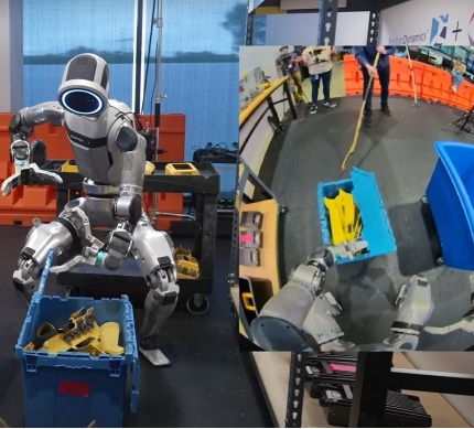 보스턴 다이내믹스 아틀라스 작업 모습. 사진=현대차그룹