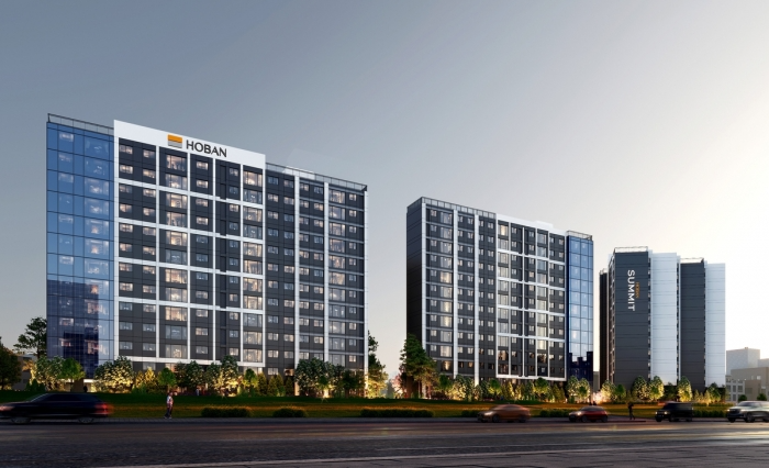 서울 양천구 신월동 144-20번지 가로주택정비사업 투시도./사진제공=호반그룹