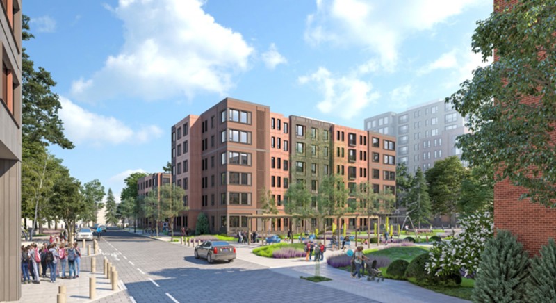 보스톤 벙커힐 공공 프로젝트 하이라이트 조감도