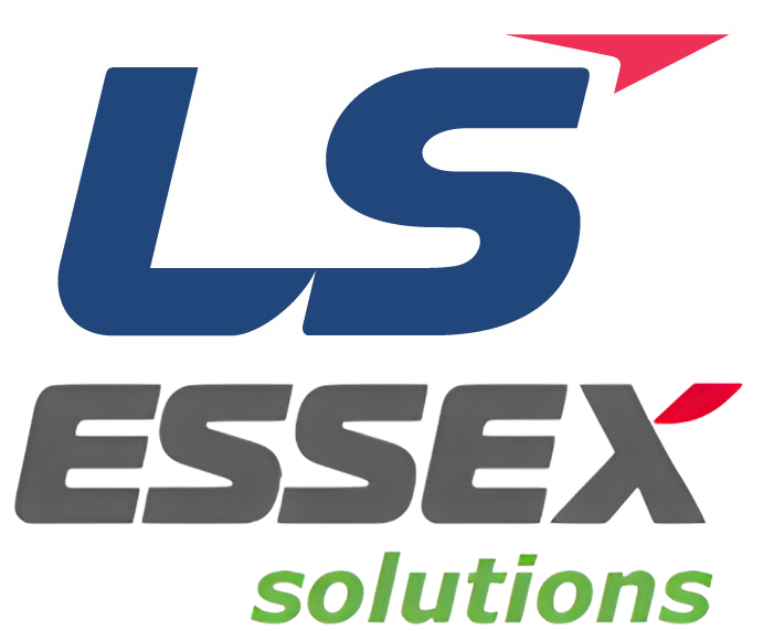 LS로고(위)와 에식스솔루션즈 로고. /사진제공=LS