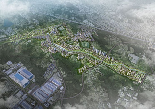 아산탕정2 도시개발사업 조감도./사진제공=아산시