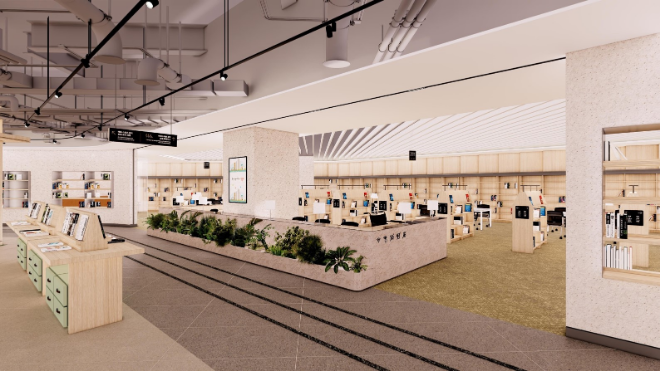 여의도 브라이튼 도서관 조성안(집중존)./사진제공=영등포구