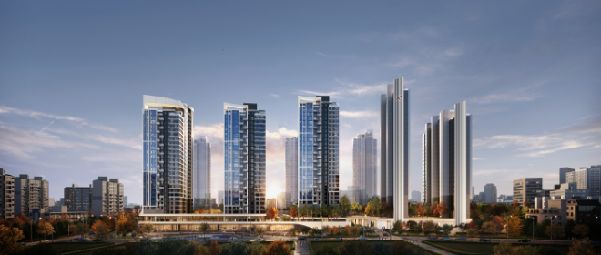 송파한양2차 재건축 투시도./사진제공=GS건설