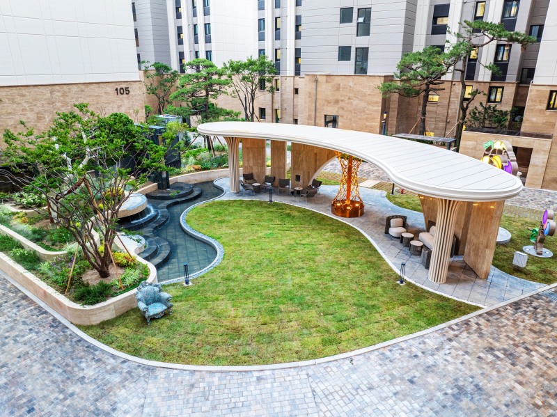 THE H 대치에델루이 티하우스 ‘Atelier’./사진제공=현대건설