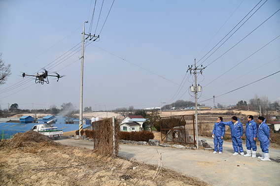 경기농협, 설 명절 앞두고 가축질병 차단 방역 총력