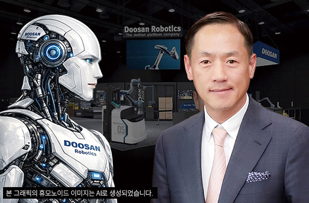 ▲두산로보틱스_휴머노이드_박인원. 사진 = 한국금융신문DB