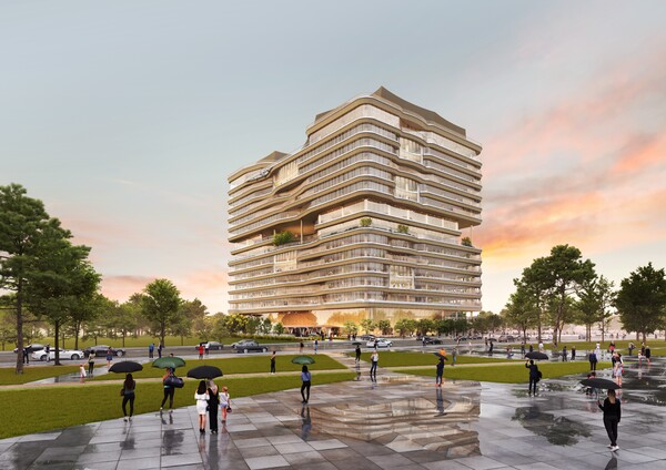 하나금융타운 그룹헤드쿼터 조감도