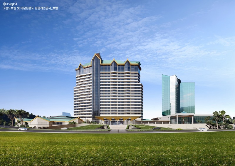 그랜드호텔 건축 투시도./사진제공=강원랜드