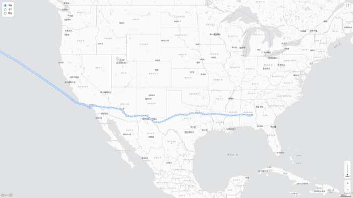 현대글로비스가 도입한 사물인터넷 기기를 통해 화물 실시간 위치가 전용 플랫폼으로 전송되고 있다. /사진제공=현대글로비스