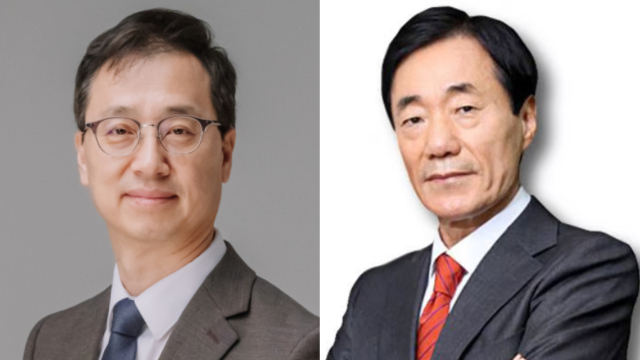 박재현 한미약품 대표이사(사진 왼쪽), 신동국 한양정밀 회장. /사진=각 사