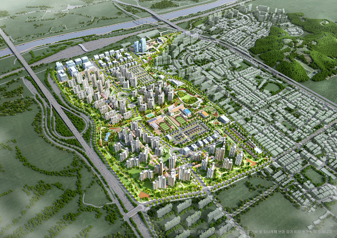 검암역세권 공공주택지구./사진제공=인천도시공사