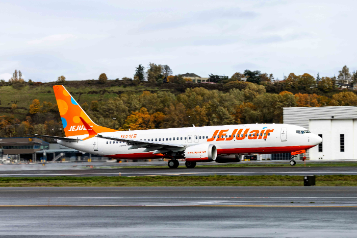 제주항공 B737-8 항공기. /사진제공=제주항공