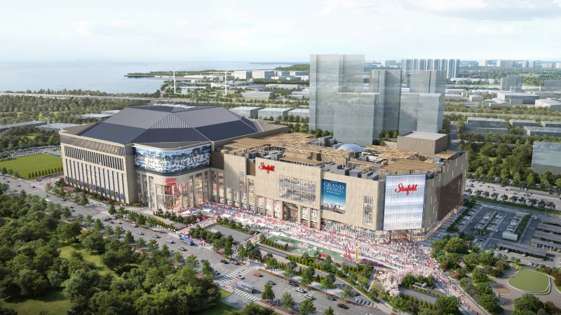 스타필드 청라 전체 조감도./사진제공=신세계그룹