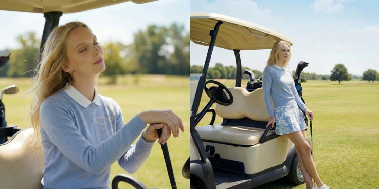 한성에프아이가 전개하는 골프웨어 브랜드 레노마골프는 일교차가 큰 봄 시즌을 맞아 필드와 일상에서 모두 활용 가능한 스타일리시한 아이템을 제안한다고 24일 밝혔다. /사진=레노마골프