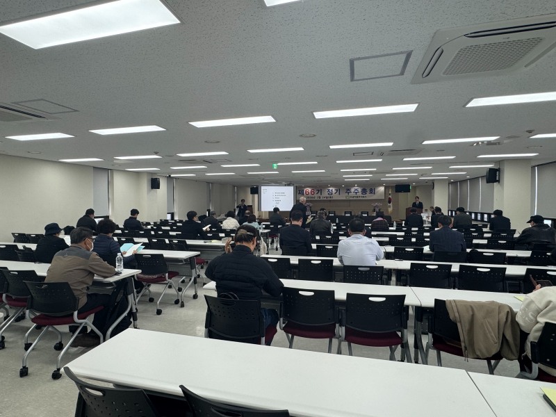 부광약품 주주총회에 참석한 주주들. /사진=양현우 기자