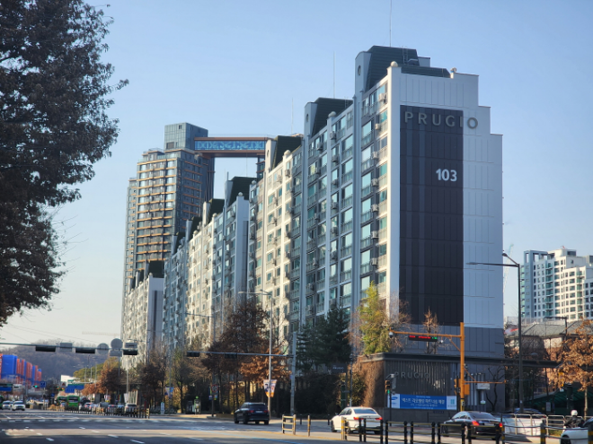 반포푸르지오 아파트 전경./사진제공=삼성물산 건설부문