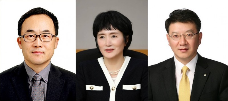 (왼쪽부터) 김영한 숭실대 전자정보공학부 교수, 권명숙 전 인텔코리아 대표, 서진석 EY한영 대표. /사진=숭실대, 인텔코리아, EY한영