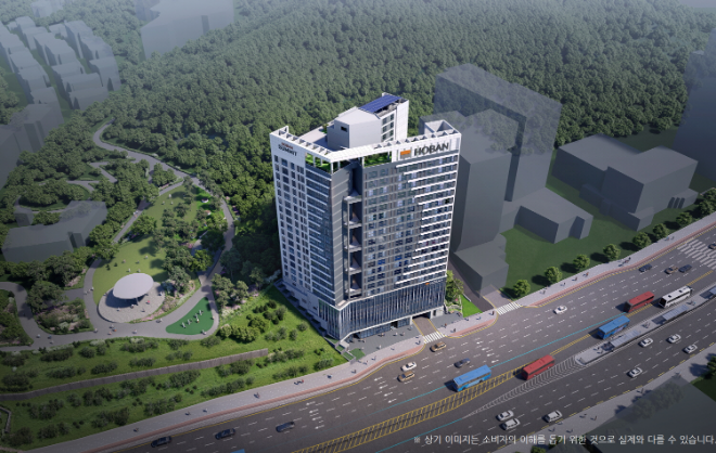 호반건설 '호반써밋 양재' 조감도./사진제공=호반건설
