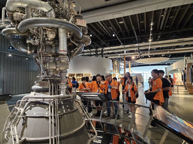 지난해 떠난 ‘해외항공우주캠프’ 현장 탐방 모습./사진제공=영등포구청