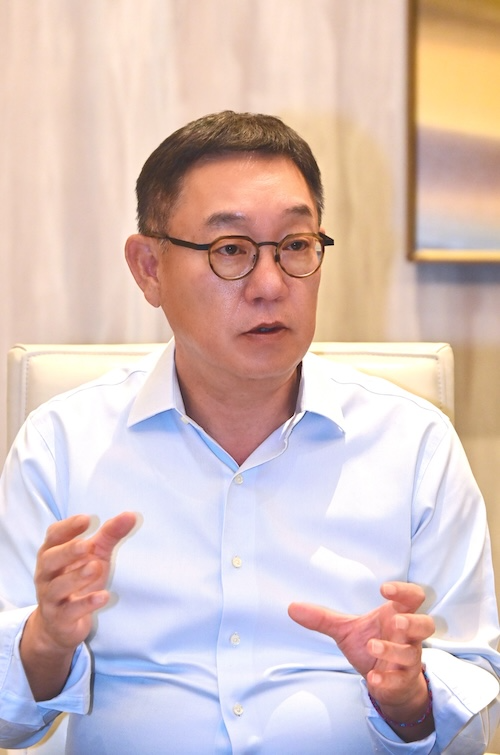 현신균 LG CNS 대표. /사진=LG CNS