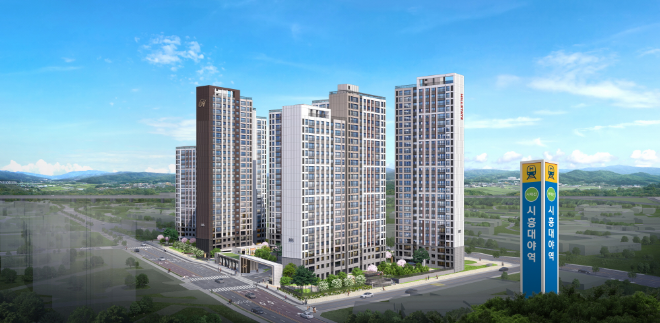 ‘힐스테이트 시흥더클래스’ 조감도./사진제공=현대엔지니어링