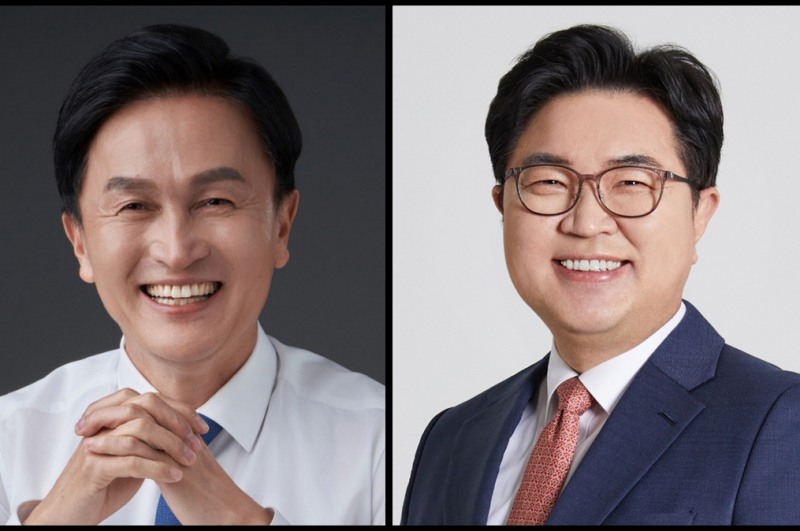 더불어민주당 류삼영 동작구청장 예비 후보(왼쪽), 국민의힘 박일하 현 동작구청장./사진=선거 캠프 및 동작구