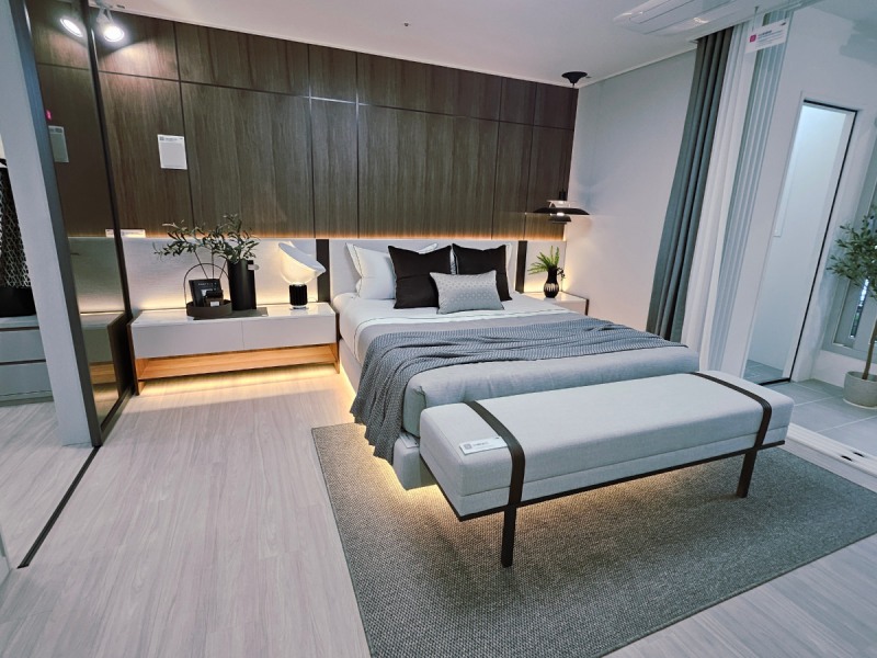 84A㎡타입 안방 전경./한국금융신문 조범형 기자