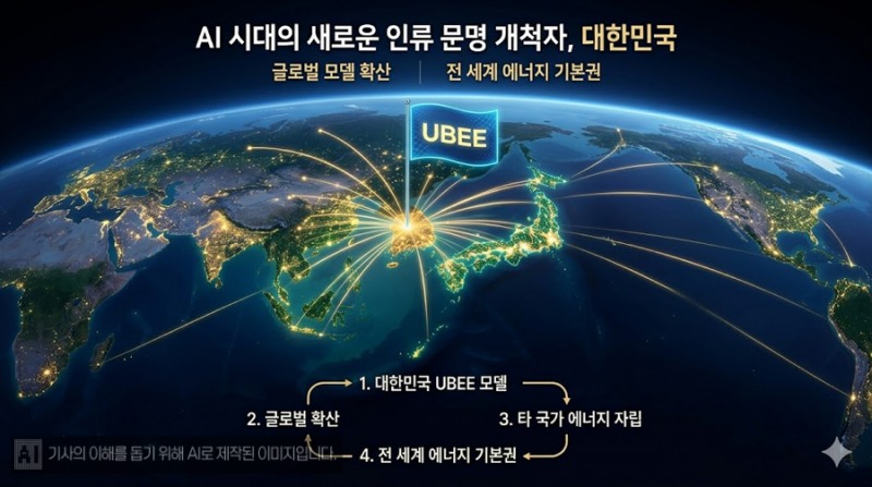 ▲대한민국은 지금까지 추격하며 달려 왔지만, 이제는 스스로 미래를 개척할 수 있는 위치에 서 있다. (이미지: 생성형 AI 활용)