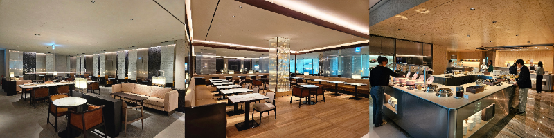 16일 인천국제공항 제2터미널에 오픈한 대한항공 프레스티지 서쪽(West) 라운지. /사진=신혜주 기자