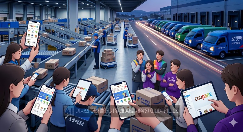 쿠팡의 보상쿠폰 지급이 16일 종료된다. /사진=생성형AI